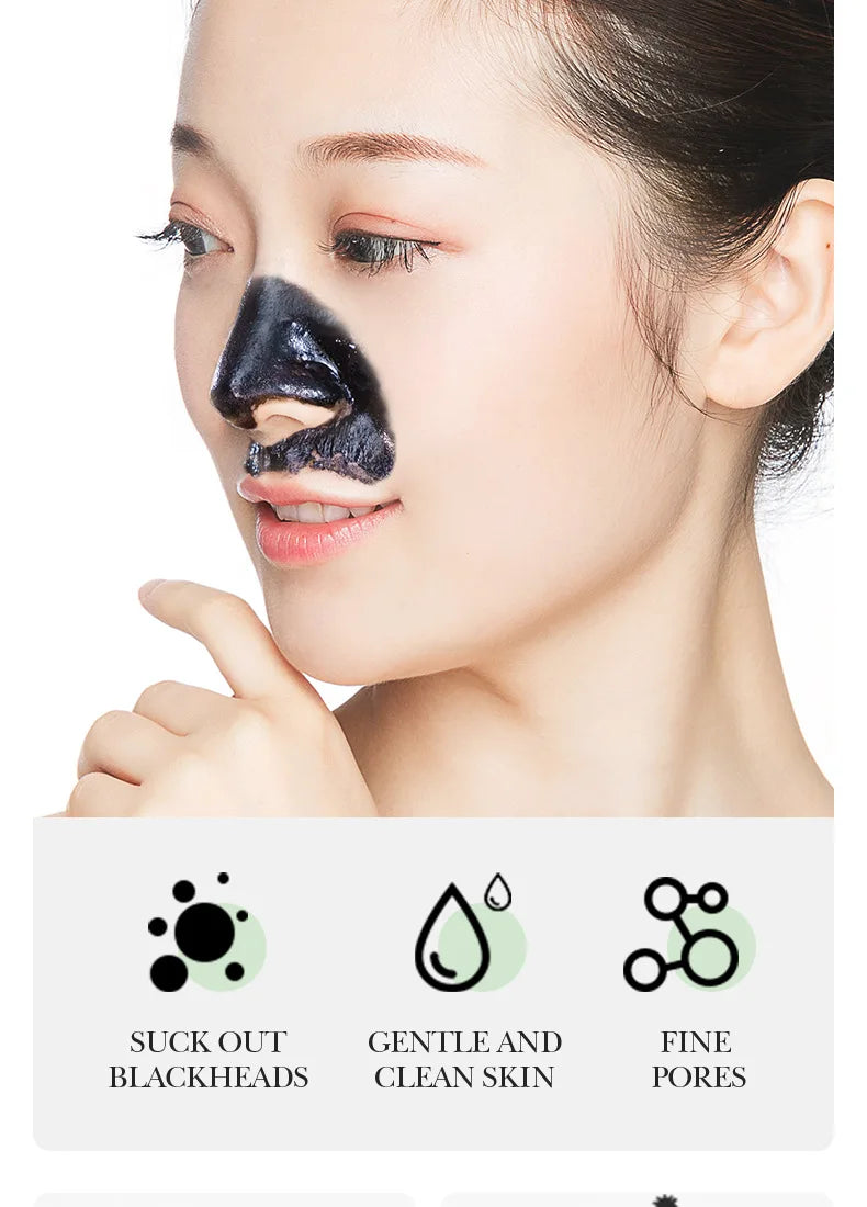 Masque Crème Nez Anti- Points Noirs : Nettoyage Profond des Pores et Réduction des Imperfections
