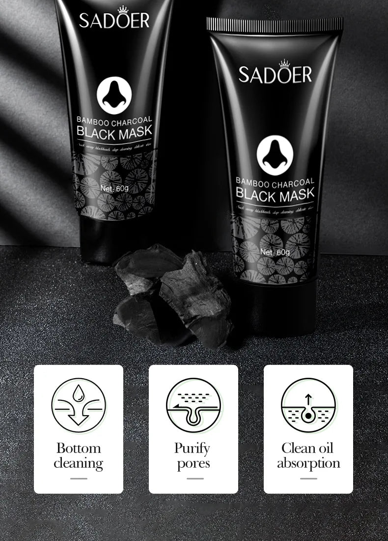 Masque Crème Nez Anti- Points Noirs : Nettoyage Profond des Pores et Réduction des Imperfections