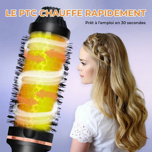 Brosse thermique de soin de Cheveux