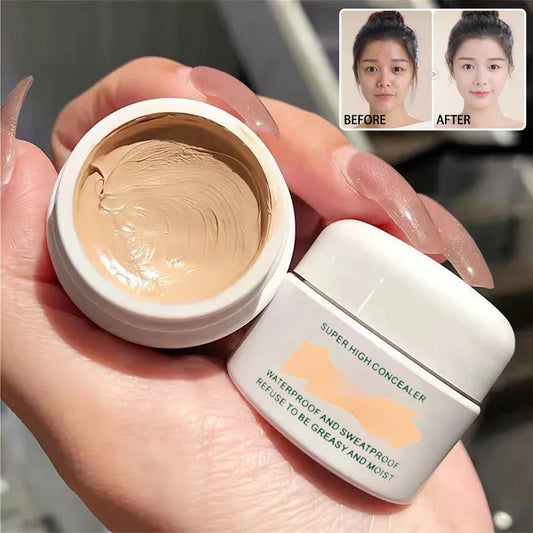 Correcteur imperméable à couverture complète pour tatouages, cicatrices – Fond de teint au fini naturel pour tous les tons et types de peau