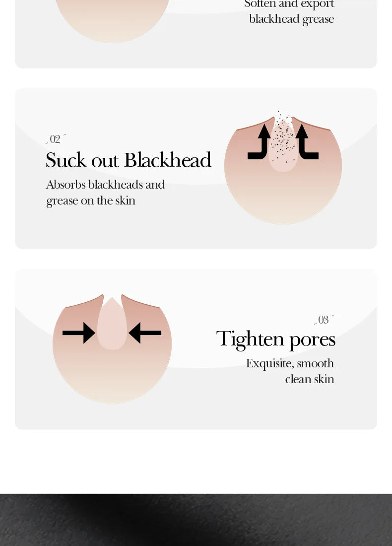 Masque Crème Nez Anti- Points Noirs : Nettoyage Profond des Pores et Réduction des Imperfections